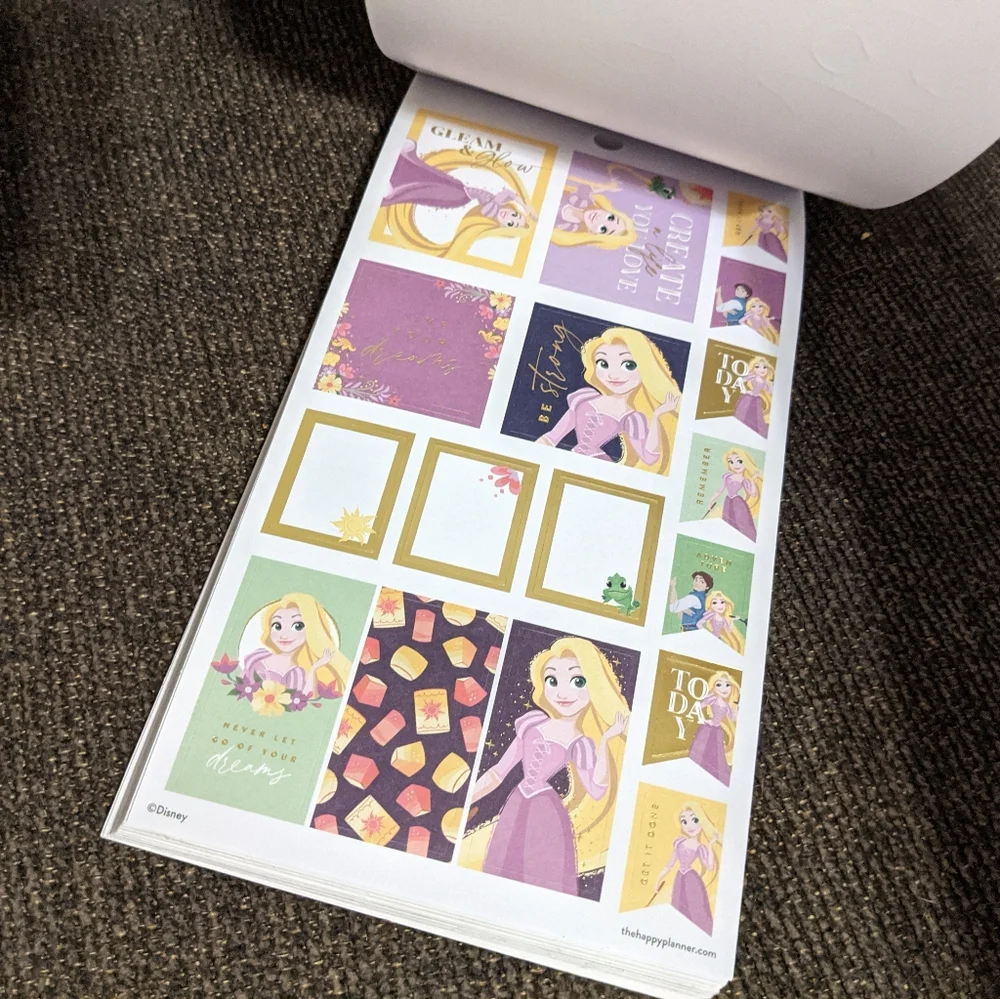 Disney Princess Mini Happy Planner Stickers (1318)